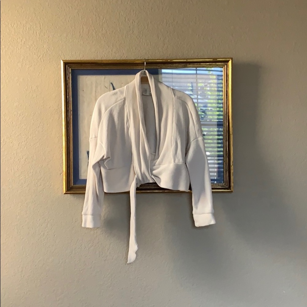 Anthropologie cream sweater